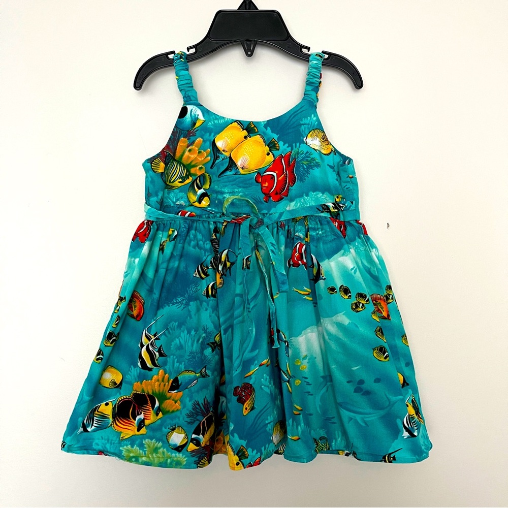 Pacific Legend Apparel Hawaiian Baby Dress Size 1-2Y